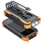 MINRISE 40000mAh Solar Portable Phone Charger