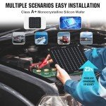 10W Waterproof Solar Battery Charger for Vehicles