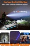 Solar Power Bank 36800mAh with LED Flashlights