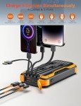 MINRISE 40000mAh Solar Portable Phone Charger