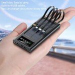 20000mAh Solar Power Bank with Dual Flashlight