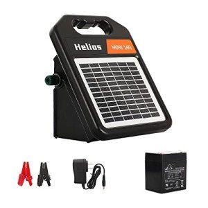 10-Mile Solar Electric Fence Charger with Day/Night Mode