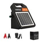 10-Mile Solar Electric Fence Charger with Day/Night Mode