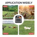 10-Mile Solar Electric Fence Charger with Day/Night Mode