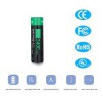 18650 Rechargeable Battery Charger Set (4 Pack)