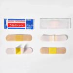 100 Waterproof Adhesive Bandages for First Aid