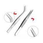 Stainless Steel Tweezers for First Aid and Crafts