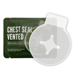 Tactical Vented Chest Seal for Trauma Care