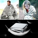 Compact Emergency Survival Blanket for Outdoor Adventures