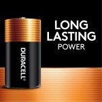 Duracell Coppertop C Batteries, Long-lasting 8-Pack