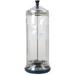 Multi-Cide Tall Glass Jar for Hairstyling Tools
