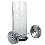 Multi-Cide Tall Glass Jar for Hairstyling Tools