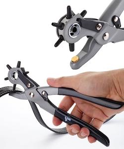 Leather Hole Punch Tool for Belts and More