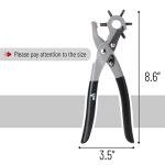 Leather Hole Punch Tool for Belts and More