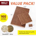 Fire Starter Squares for Campfires and BBQs