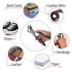 Leather Hole Punch Tool for Belts and More