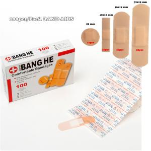 100 Waterproof Adhesive Bandages for First Aid
