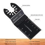 55PCS Universal Titanium Oscillating Saw Blades Set