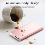 EnergyCell Pilot 4GS 12000mAh Fast Charger - Rose Gold