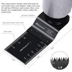 55PCS Universal Titanium Oscillating Saw Blades Set