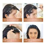 2-Pack Headband with Clips for Easy Hairstyles