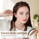 2-Pack Headband with Clips for Easy Hairstyles