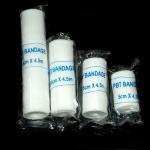 Elastic White Gauze Tape for First Aid Use