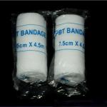 Elastic White Gauze Tape for First Aid Use