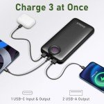 10000mAh Portable Charger - Fast Charging Power Bank
