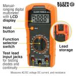 Klein Tools Electrical Test Kit with Multimeter and Tester