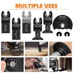 24PCS Universal Oscillating Saw Blades Set