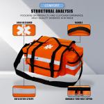 Emergency Trauma Bag for Outdoor Survival Gear
