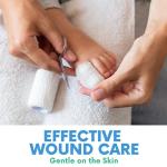 Breathable Gauze Bandage Rolls - 4 Pack