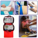 184-Piece First Aid Kit for Outdoor Adventures