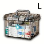 Waterproof Double Layer Medicine Storage Organizer Box