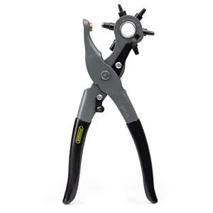 Leather Hole Punch Tool with 6 Multi-Sizes