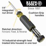 Klein Tools 15-in-1 Ratcheting Screwdriver