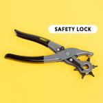 Leather Hole Punch Tool with 6 Multi-Sizes