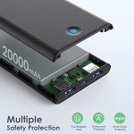Ultra Slim 20000mAh Portable Charger 2-Pack