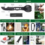 Multifunctional Camping and Survival Tool Set