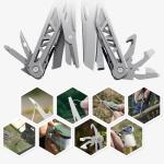 17-in-1 Stainless Steel Multitool for Survival