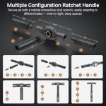 42-in-1 Magnetic Screwdriver Set with Ratchet Handle