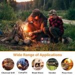 Natural Fire Starters for BBQ and Campfire