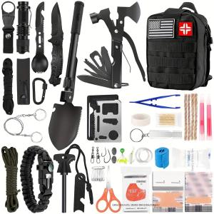 Camping Survival Tool Set with First Aid Kit