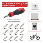 SHARDEN 13-in-1 Multi Screwdriver Tool Set