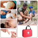 Portable First Aid Kit for Hiking and Camping