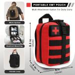 131-Piece Military First Aid Kit for Emergencies
