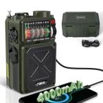 Emgykit R11 Crank Radio with Solar and Bluetooth