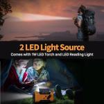 FosPower NOAA Emergency Weather Radio with Power Bank