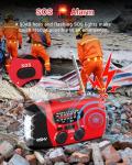 Esky Hand Crank Radio with Flashlight and Charger